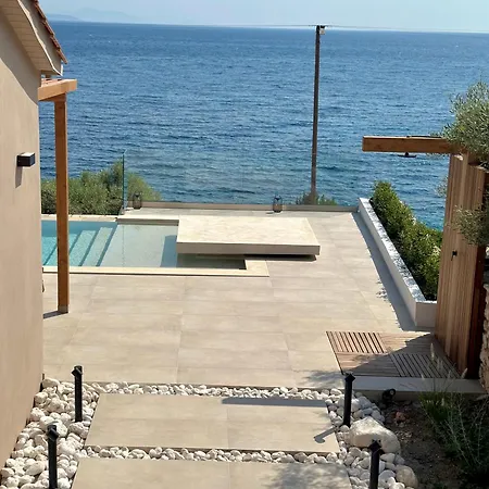 Lefkira Seafront Villa