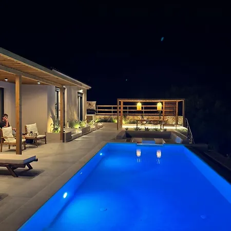 Lefkira Seafront Villa Evgiros