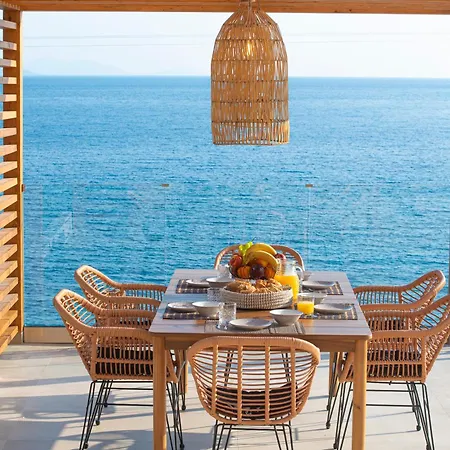 别墅 Lefkira Seafront Evgiros